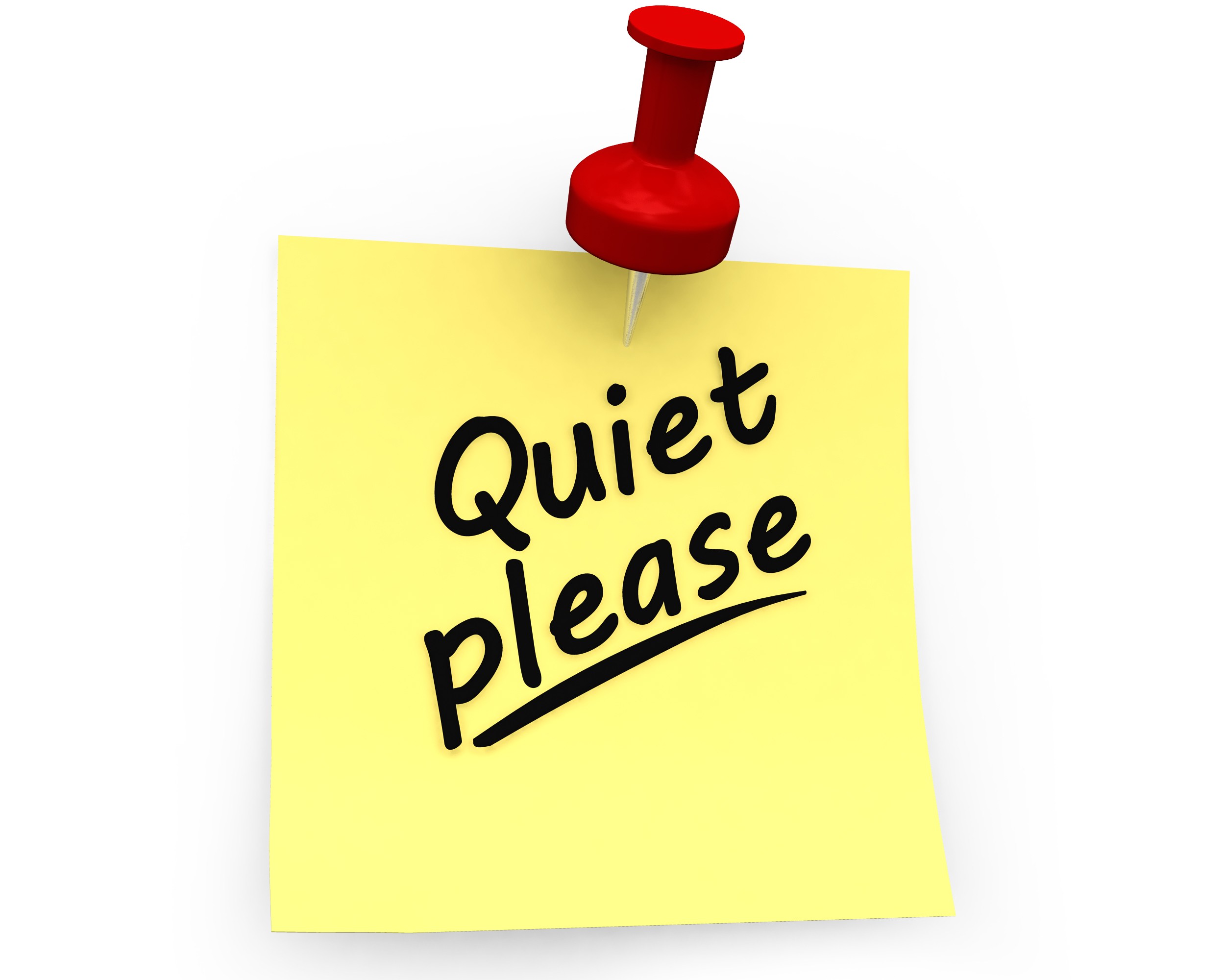 quiet_please_text_on_sticky_note_stock_photo_Slide01